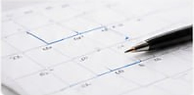 Calendar planner for weekly and monthly car rental